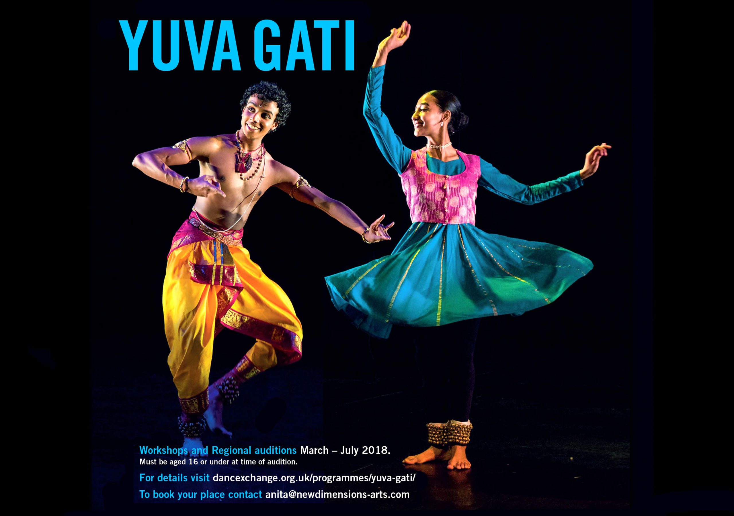 Yuvi gati graphic full workshops poster