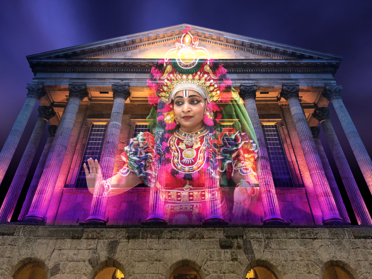 MANDALA in Nottingham layered promotional image