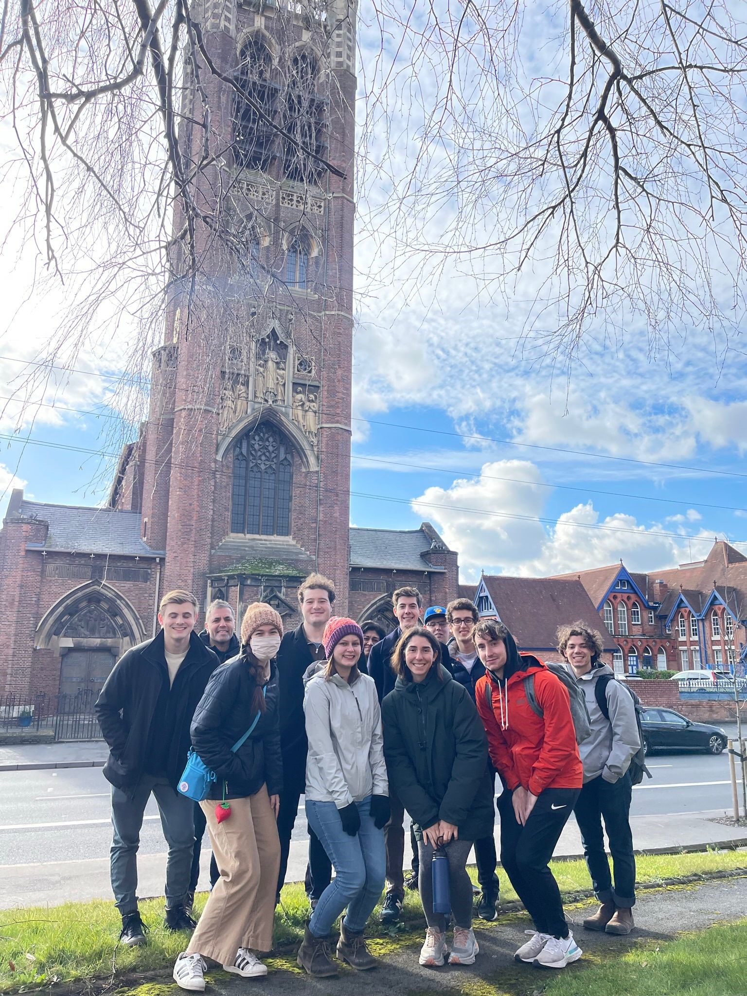 Walking tour group photo