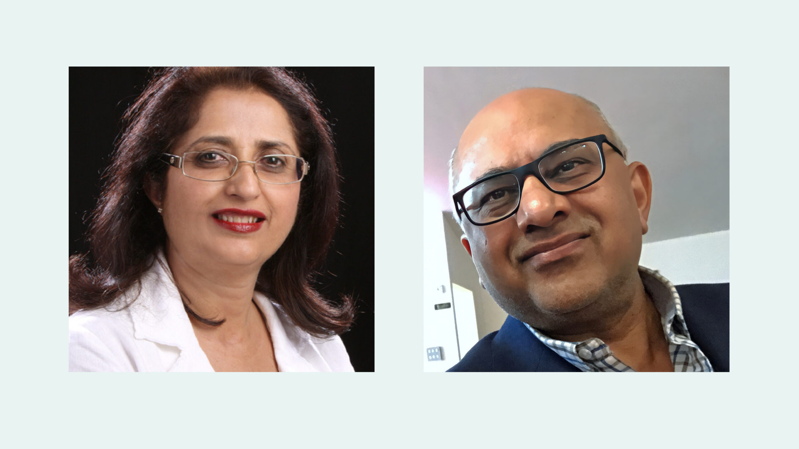 Niti & Paresh headshots