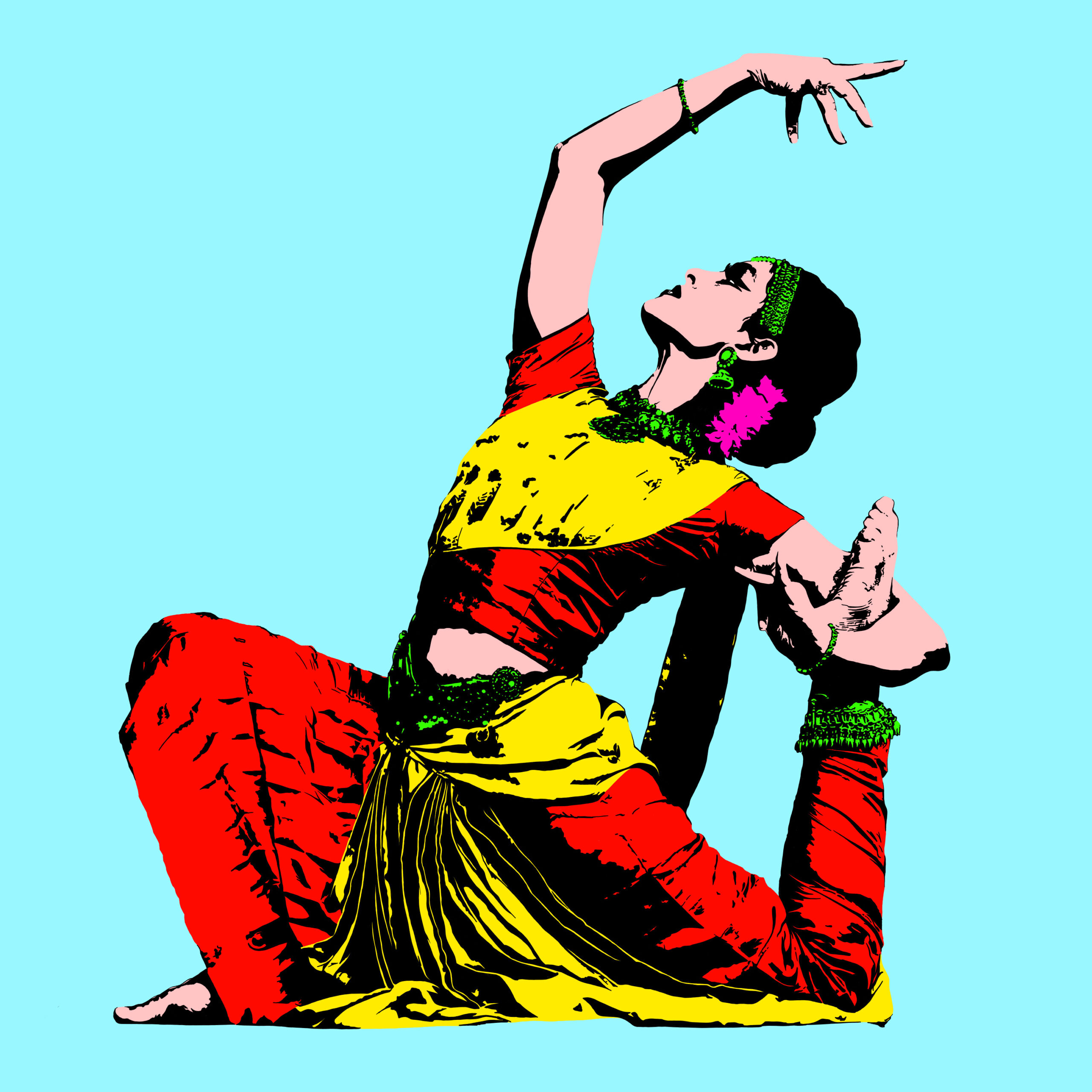 Warhol Rukmini - UNCROPPED print