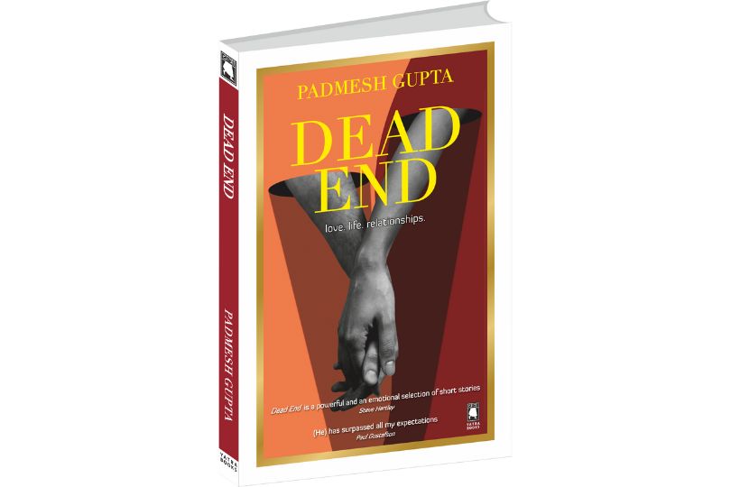 Dead end book stood open