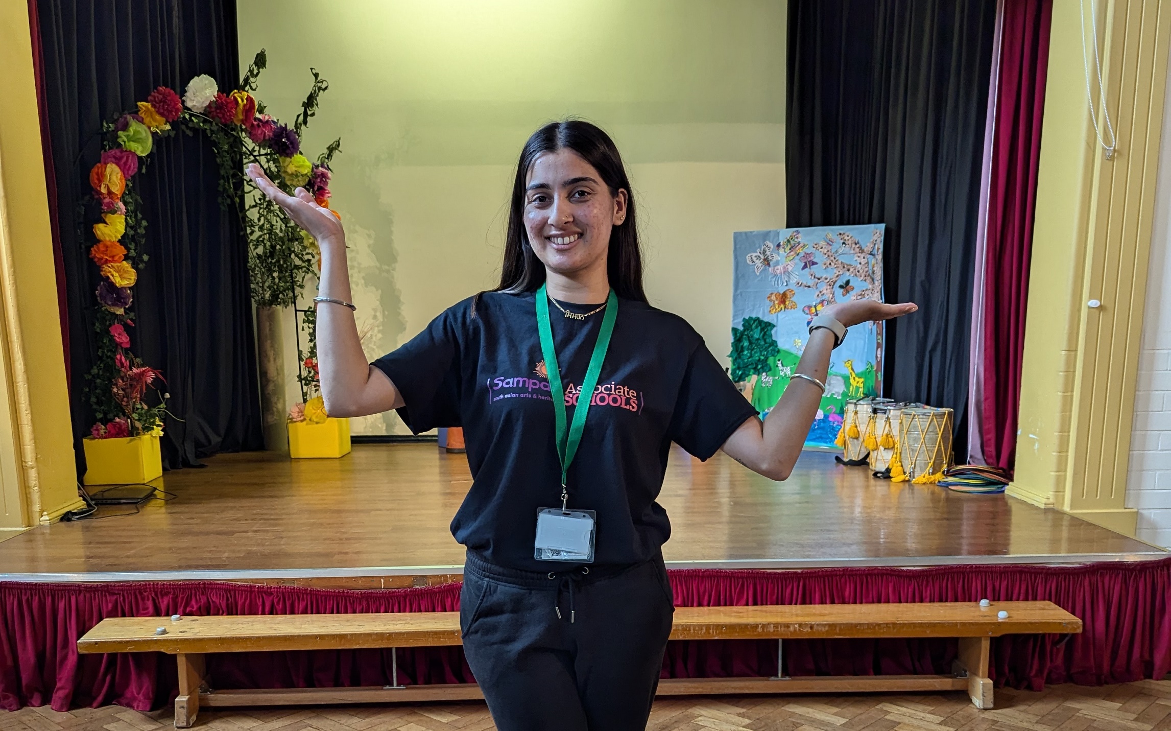 Simran at St Ben's sampad associate schools