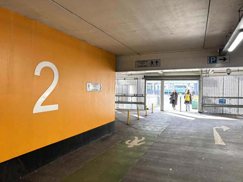 Millennium Point Car Park level 2