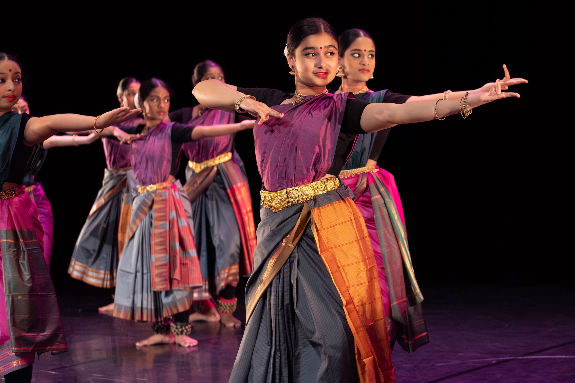 Yuva Gati Indian Classical Dance Students