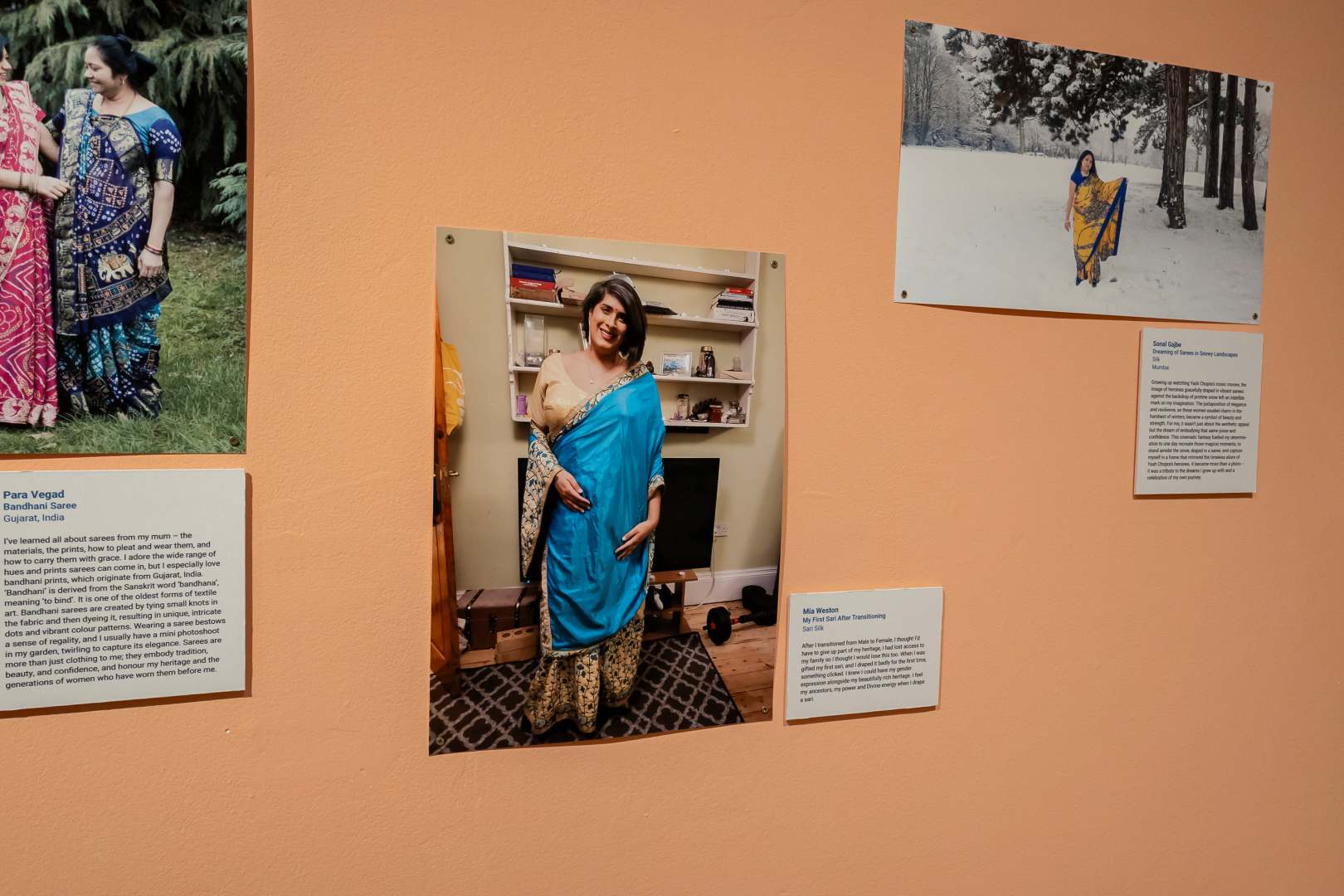 MAC, Community Gallery, Sari Stories exhibition photo
