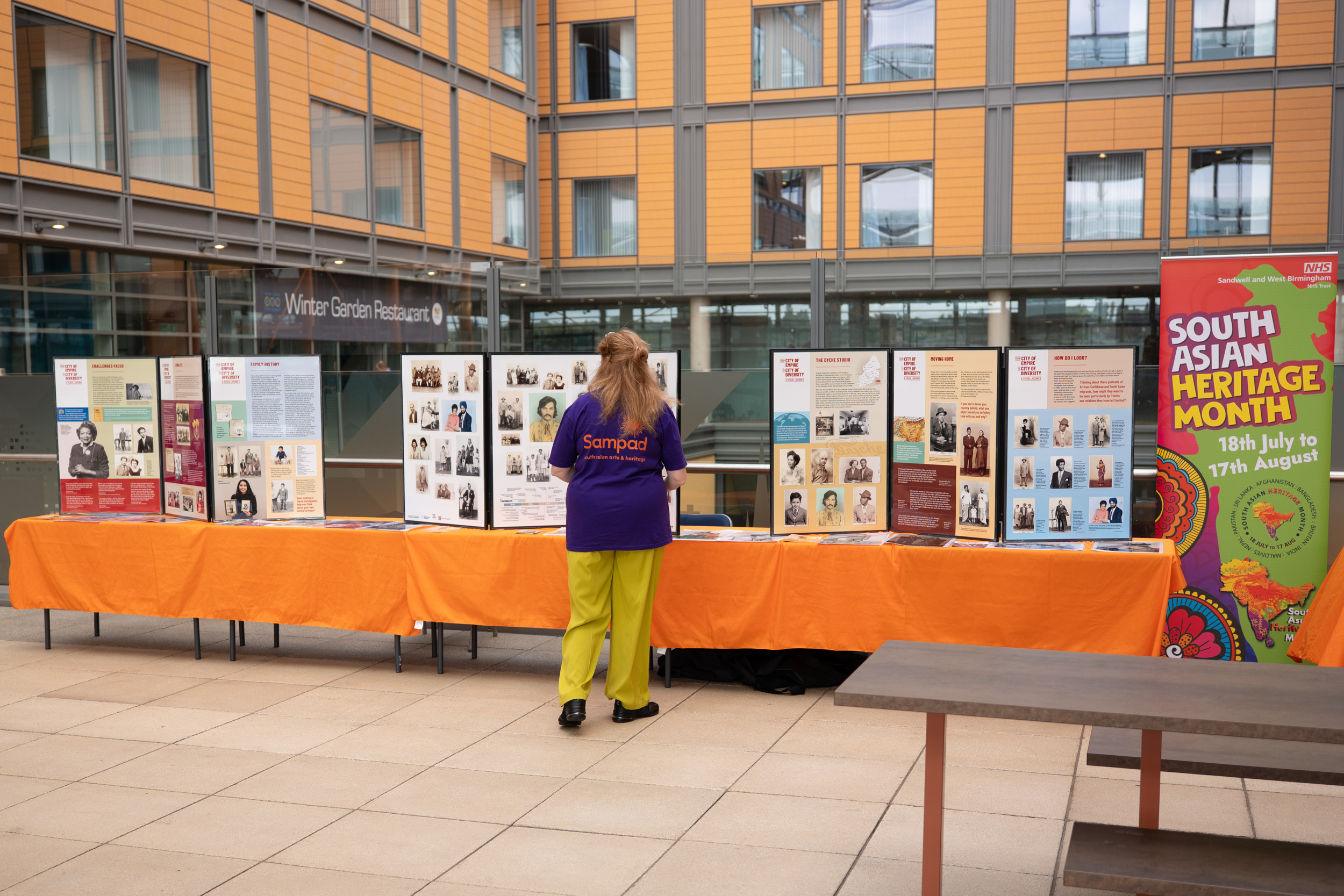 Sampad X NHS - South Asian Heritage Month, Midlands Met Hospital Photographer Hayley Salter -1306878