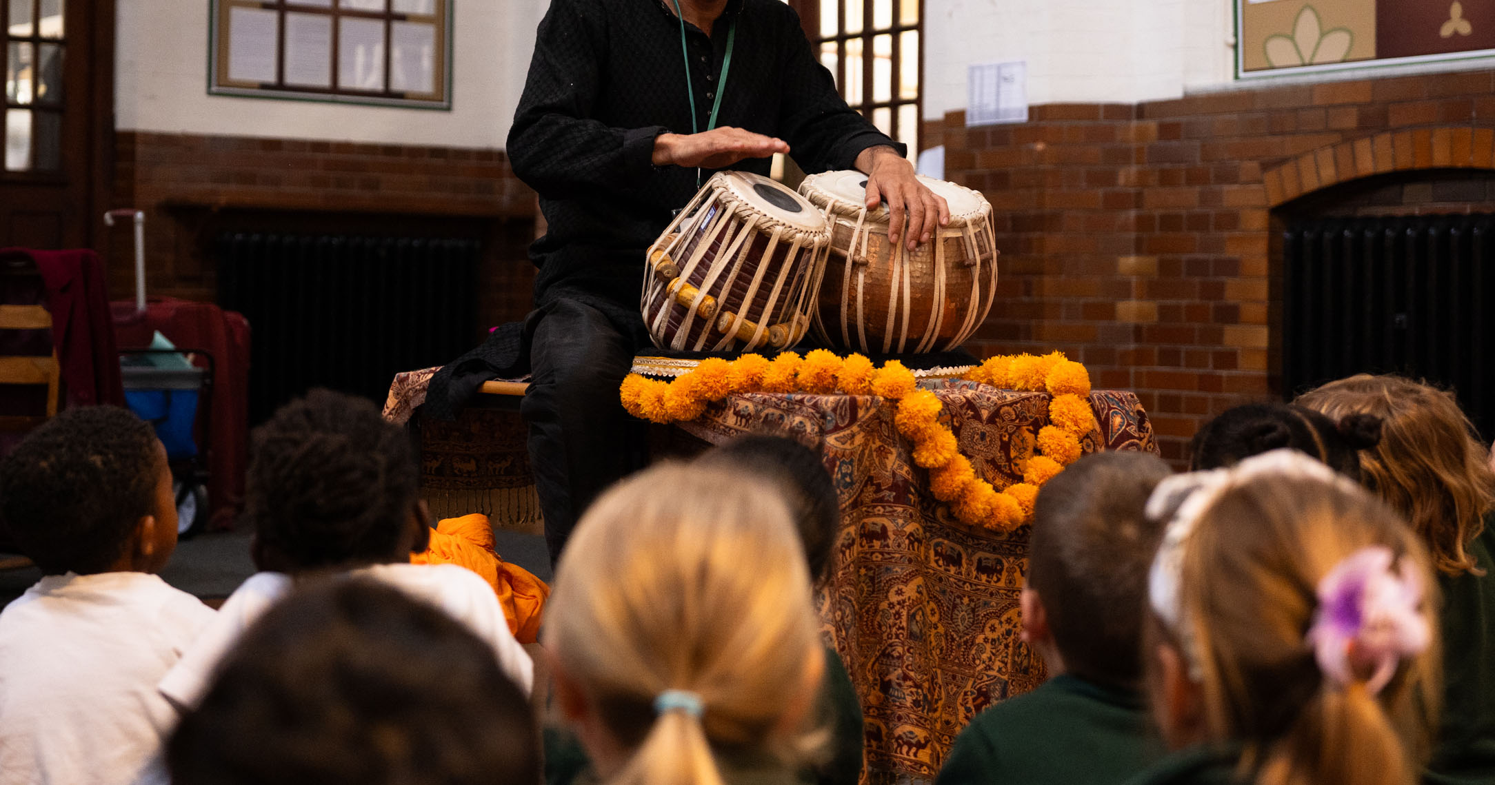 Tabla workshop in school