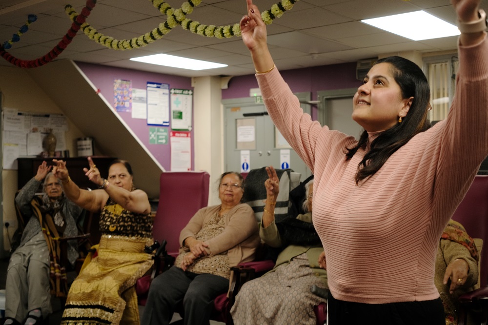 Movement Workshop in a community centre