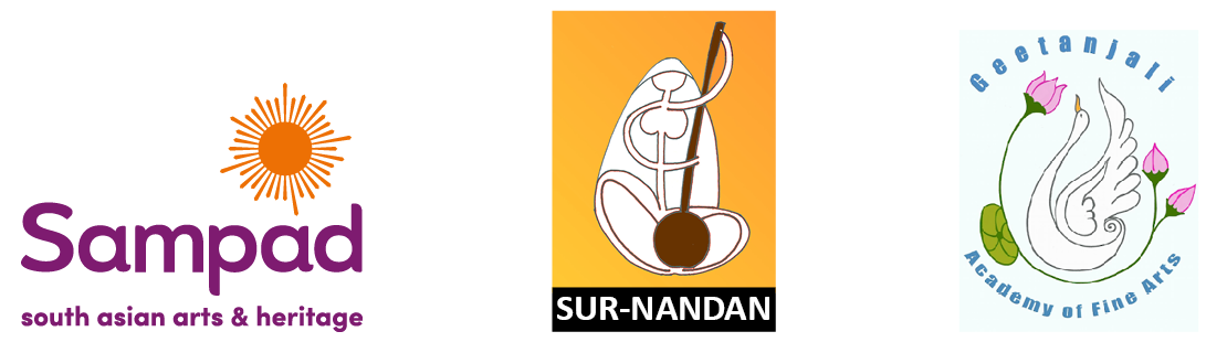 Sampad logo, Sur-Nanden logo, Geetanjali logo