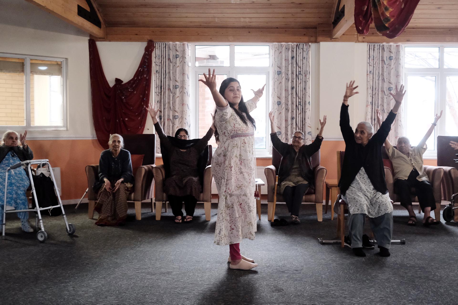 Dancer Lakshmi at Ghulab Ashram