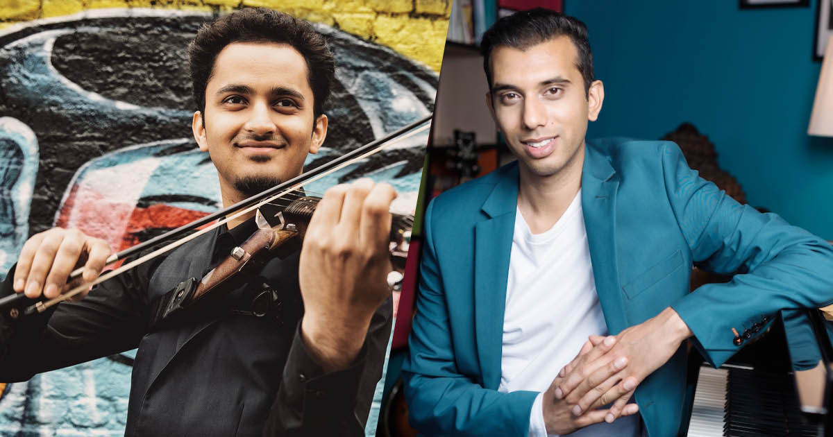 Rohan Roy (violin) and Pianist Rekesh Chauhan